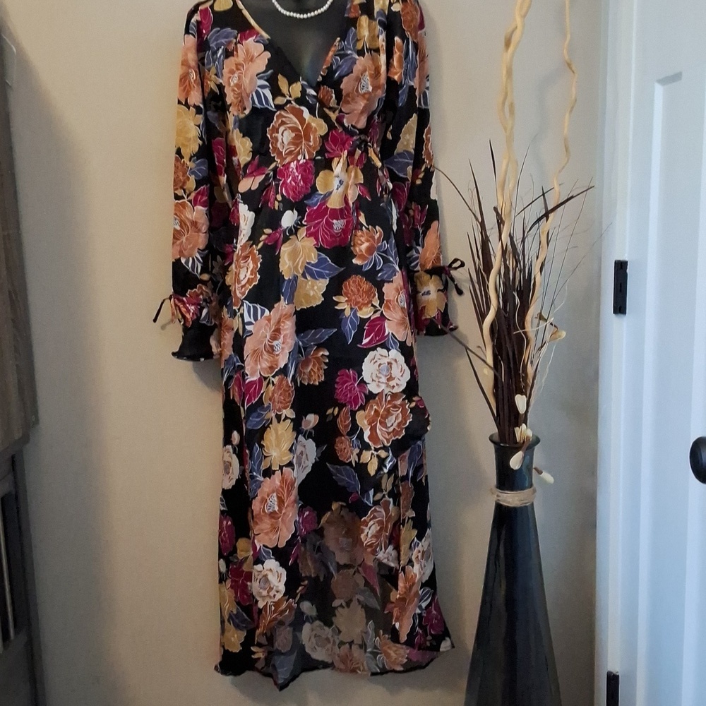 Band of the free hi low maxi dress XS